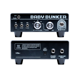 Gravity Waves Baby Bunker Tube Guitar Amp Attenuator Linear Load Box Designed for Tube Amplifiers