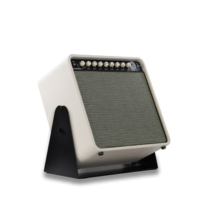 20W Gravity Waves Bluespace White All-Tube Guitar Amplifier Guitar Tube Amp Combo with Stand &amp; Pedal
