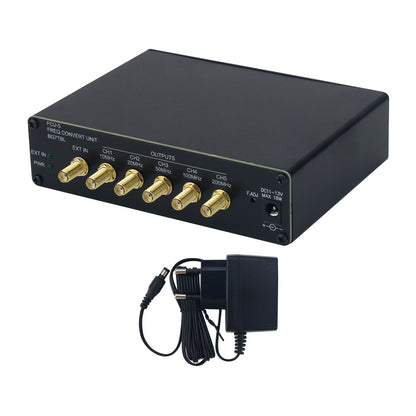 FCU-5 Multi-channel Signal Source Frequency Converter 100MHz/50MHz/20MHz/200MHz/10MHz Sine Wave Converter