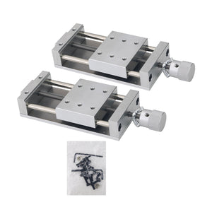 Precision Cross Mini Manual Sliding Table Linear Rail X/Y Axis Platform for Digital Control CNC Processing