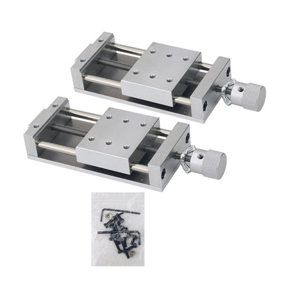 Precision Cross Mini Manual Sliding Table Linear Rail X/Y Axis Platform for Digital Control CNC Processing