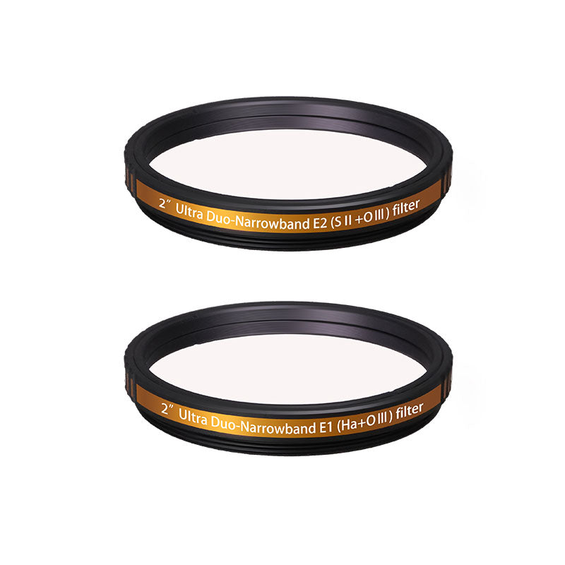 Askar E1+E2 2-inch Ultra Duo-narrowband Filter Set Professional Astrophotography Tool for Deep-sky Imaging