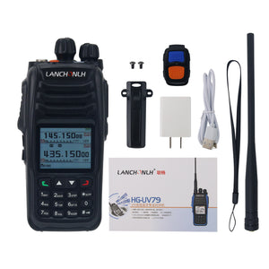 HG-UV79UV 10W 5KM Bluetooth Walkie Talkie VHF UHF Radio Handheld Transceiver with Aviation Band