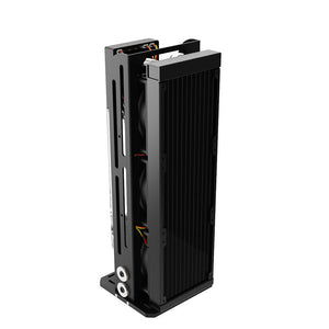 FREEZEMOD SLMZ-LS-360C Silent Liquid Cooling Module with Speed Control 24V Pump &amp; Copper Radiator