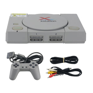 Secondhand for PS1 Game Console + XStation Module + 128G SD Card with Installed Retro Games