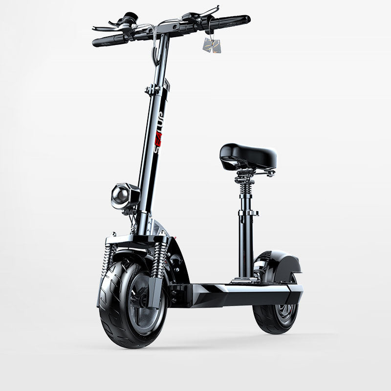 Sealup XLP-Q8 36V 400W 18.2Ah 50-60km Adult Electric Scooter Foldable E-Scooter (Black) with 10-Inch Tires