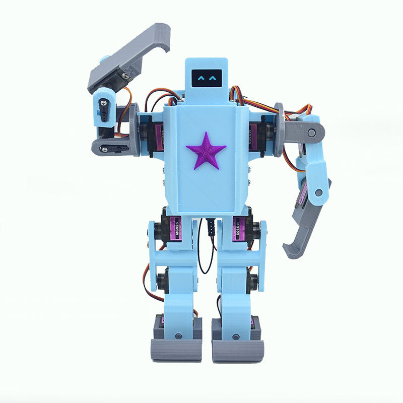 Unassembled Normal Version 12DOF Humanoid Robot Opensource Programmable Robot for Ar-duino