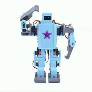Unassembled Normal Version 12DOF Humanoid Robot Opensource Programmable Robot for Arduino