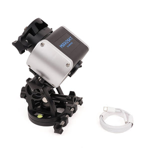 Mirrosky SV-MINIEQ Portable Lightweight Equatorial Mount 3KG Load Capacity with Latitude Base for Astronomical Telescopes