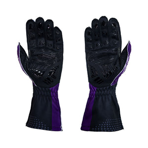 Co-Branded Sim Racing Gloves No. 10 (M) w/ Outer Stitching &amp; Breathable Design for SPARCO &amp; CONSPIT