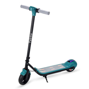 Tebike 14KM/H Kids Electric Scooter 2-Wheeled E-Scooter (Peacock Green) with 6.5" Tires &amp; Speaker