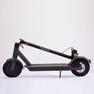 Tebike 350W 30km/h Adult Electric Scooter Foldable E-Scooter (36V 6A Black) with 120kg Load Capacity