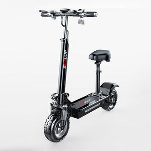 Sealup Q7 48V 500W 40-50km Mini E-Scooter Foldable Off-Road Electric Scooter w/ Wide LCD Dashboard