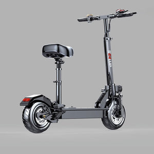Sealup XLP-Q5 36V 400W 30-35km Foldable Adult Electric Scooter E-Scooter w/ Angel Eye LED Headlight