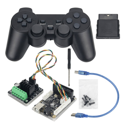 Motor Controller Kit with Controller Board For Arduino + Remote Controller For PS2