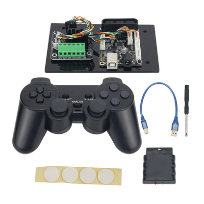 For Arduino Controller + For PS2 Controller + L298N Motor Driver Board For RC Smart Robot Tank Car