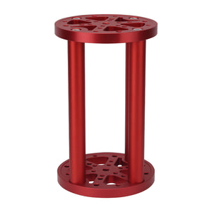 TeSeek MT-1 195mm/7.7" EQ Mount Pier Extension (Red/Silver/Black) for ZWO TC40 CF40 and Tripods with 3/8" Screw