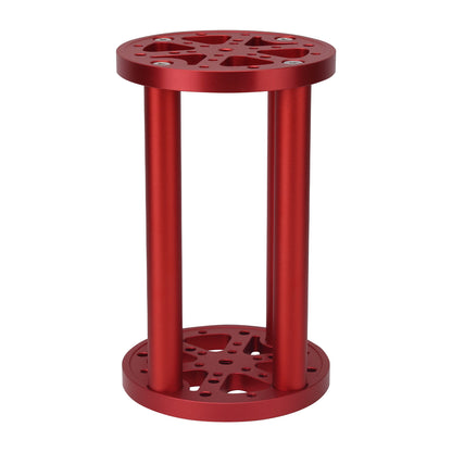 TeSeek MT-1 195mm/7.7" EQ Mount Pier Extension (Red/Silver/Black) for ZWO TC40 CF40 and Tripods with 3/8" Screw