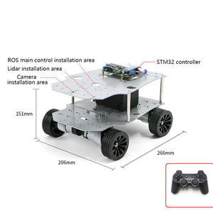 R550 Robot Chassis Robot Car Chassis (4WD Version with Electronic Control and Swing Suspension)