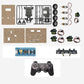 2-Mode Smart Car Kit (Differential + Ackerman Modes) + 3DOF Robot Arm + STM32F103C8T6 + Controller