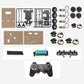 3-Mode Line Follower Car (Differential + Ackerman + Mecanum) + Robot Arm + 51 Board + Controller