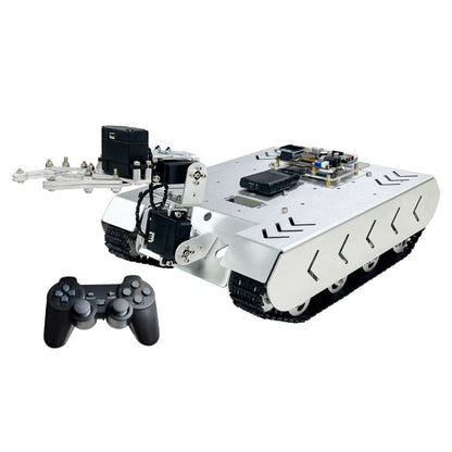TS100L STM32 Robot Chassis ROS Robot Platform w/ Electronic Control &amp; Robot Arm &amp; 11PPR Hall Encoder