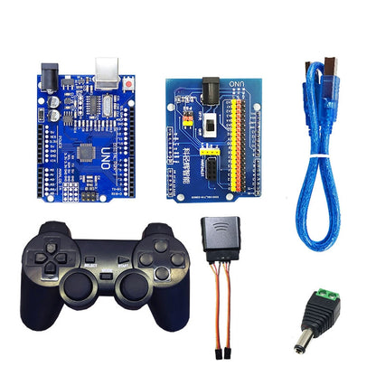 Cable Connection Version R3 Expansion Board Intelligent Robot Mechanical Arm Control Education for Arduino UNO R3