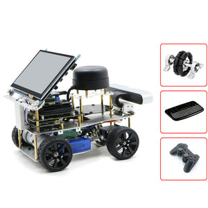 Ackerman/Differential Robot Car Touch Screen Voice Module A1 Standard Radar For Jetson Nano B01 4GB