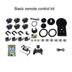 6 DOF Mechanical Arm DIY Kit Robotic Arm Manipulator for Arduino Learning Unassembled Basic Remote Control