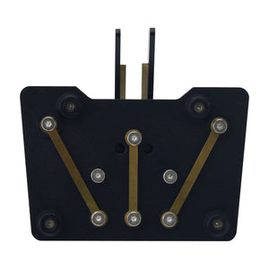 HamGeek MK-03 Standard Version Brass CW Morse Key Shortwave Radio Telegraph Automatic CW Key for Amateur Radio