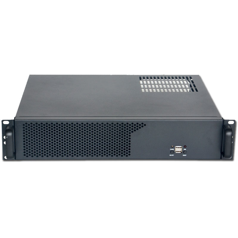 DX-2350B (Steel Panel) 2U 350mm IPC Chassis Server Chassis for MATX Motherboards/Hard Drives Installation