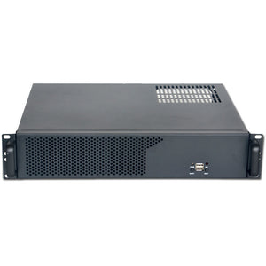 DX-2350B (Steel Panel) 2U 350mm IPC Chassis Server Chassis for MATX Motherboards/Hard Drives Installation