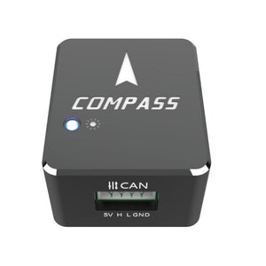 RM3100 CAN Compass Industrial Anti-interference Racing Drone External Compass Support for PX4/Ardupilot Flight Controllers