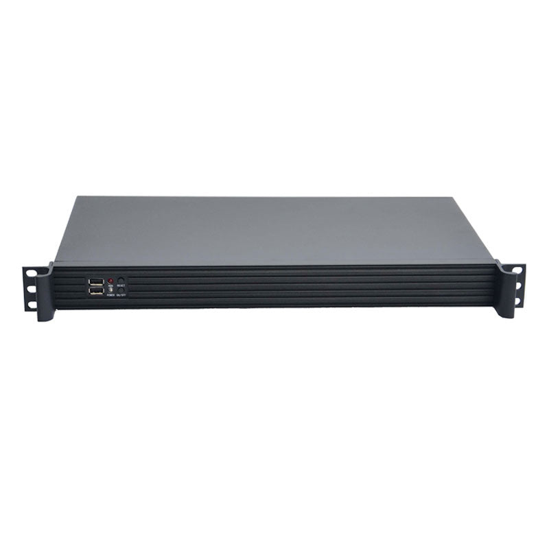 DX-1250L 1U 250mm Mini Aluminum Panel Chassis 1U IPC Server Chassis Support ITX Motherboard Installation