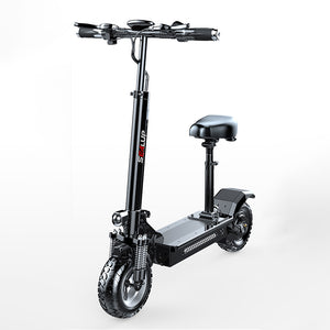 Sealup Q7 48V 500W 40-50km Mini E-Scooter Foldable Off-Road Electric Scooter w/ Color LCD Dashboard