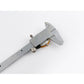 KC125 200mm Metric Dial Caliper Gold-Edged Shockproof Vernier Caliper Carbon Steel Measuring Tool