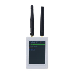 Portable ESP32 Marauder Development Board 1.7.2 Firmware GPS Positioning 2.8-inch Screen with White 3D-printed Shell