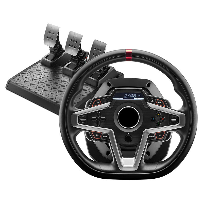 Original T248X Racing Wheel + 3 Pedals – Compatible with Platfomrs for PC, Xbox One and Xbox Series S/X