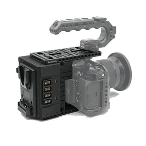 FusionRig Camera Cage Expansion Module for Fujifilm X-H2/X-H2S Cameras Compatible with Tilta TA-T36 Cages