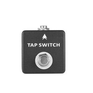 Portable Momentary Tap Switch 6.5 Mono Interface Foot Switch External Pedal for Delay Effects Pedals Control