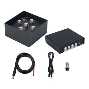 AS104 Automatic HF Shortwave Antenna Switcher with AC104 Radio Band Linkage Control Support for ICOM CIV and YAESU BAND Linkage