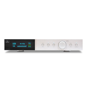 Silvery CMD32 DAC 4-Core CS4308P HiFi VU Meter Balanced Decoder Built-in USB Card for Amanero with 4.8-inch LCD