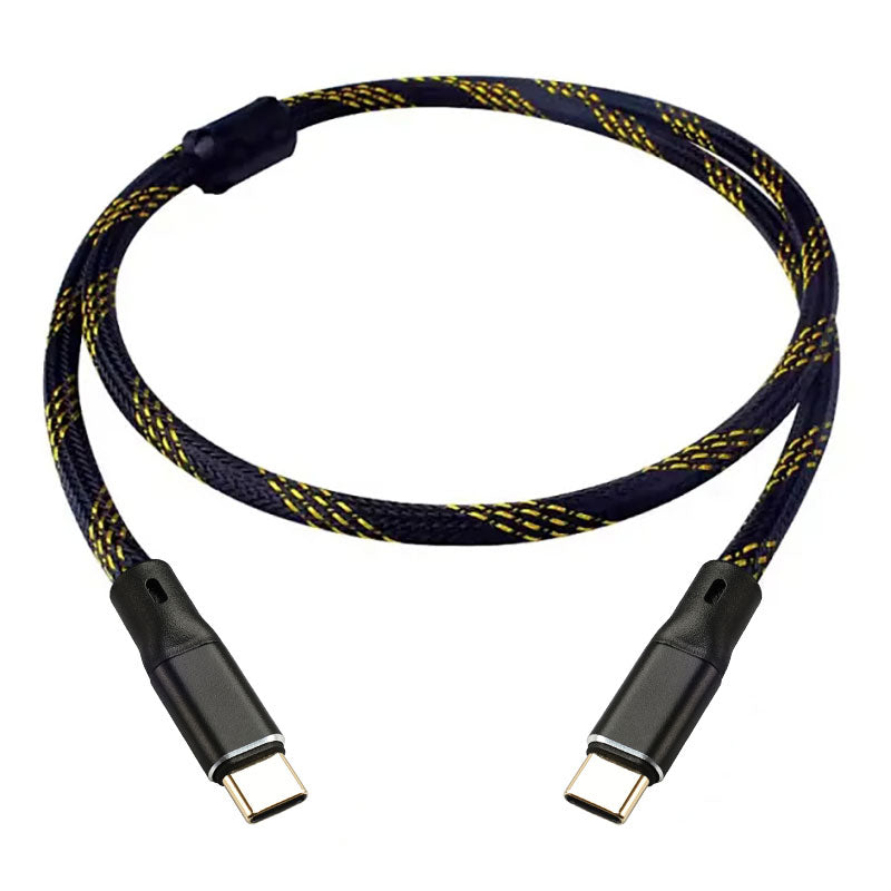 1m/3.3ft USB Audio Cable USB Data Cable with Imported Cable Base for Canare (Type-C to Type-C)