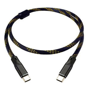 1m/3.3ft USB Audio Cable USB Data Cable with Imported Cable Base for Canare (Type-C to Type-C)