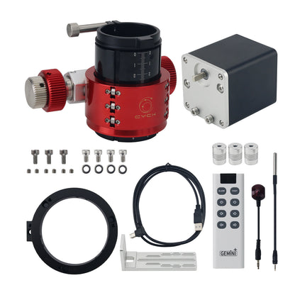EAF Automatic Star Focuser Pro + Dedicated Handle + Temperature Controller + 55.7mm Focuser with Convex Adapter Ring for Astronomy