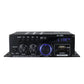 AK380 Mini HiFi Power Amplifier 40Wx2 Home/Vehicle Multifunctional Bluetooth Audio Amplifier with 12V/5A Power Adapter