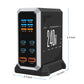 240W GaN Charger 6-Port USB Charger Station (Black) with Dynamic Display Screen for PC Smartphones