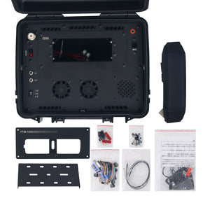 HamGeek Waterproof Radio Box Portable Transceiver Box for Xiegu G90/FTM-200DR/FTM-300DR/FTM-6000R