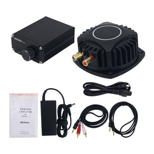 50W High Sensitivity Low Frequency Tactile Transducer + B3 Mono 100W HiFi Bass Power Amplifier for Motion Sensor DIY