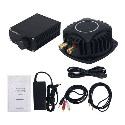 50W High Sensitivity Low Frequency Tactile Transducer + B3 Mono 100W HiFi Bass Power Amplifier for Motion Sensor DIY
